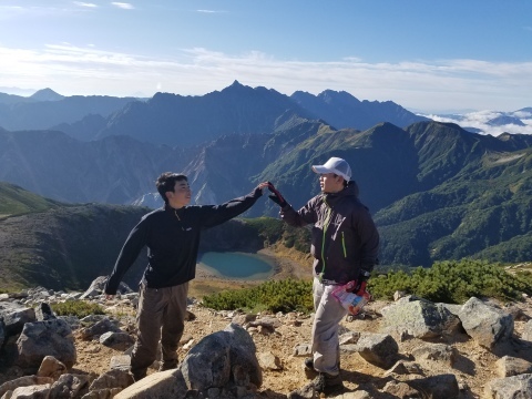一年生縦走　燕～立山_d0237801_12021018.jpg