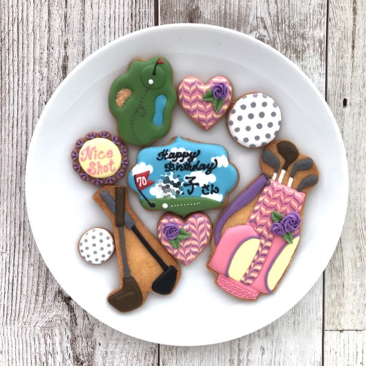 オーダーメイドクッキー☆ゴルフ : La Vita Happy Cookies