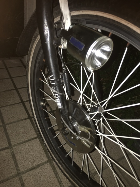 オート ライト 自転車 後付け