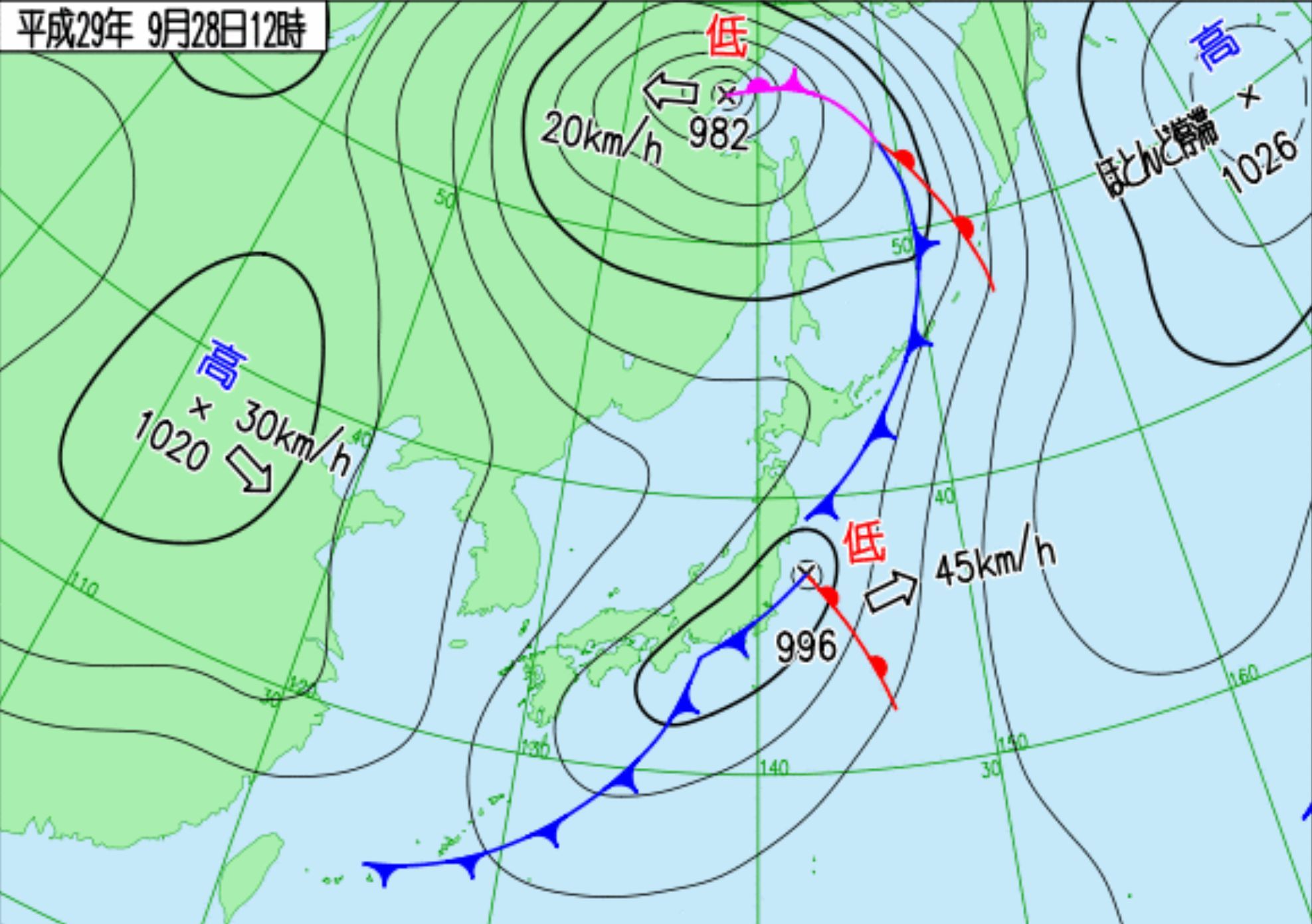 寒冷前線は北海道を横断して太平洋へ_c0025115_20212865.jpg