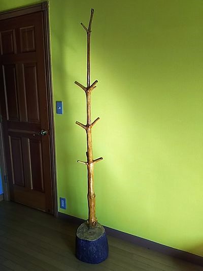 モミの木でコートハンガーを作ってみた 船形山からブナの便り ブログ版