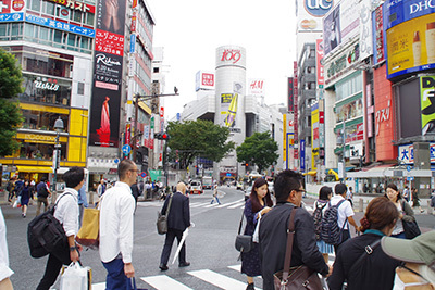 9月28日(木)の109前交差点_b0056983_11462990.jpg