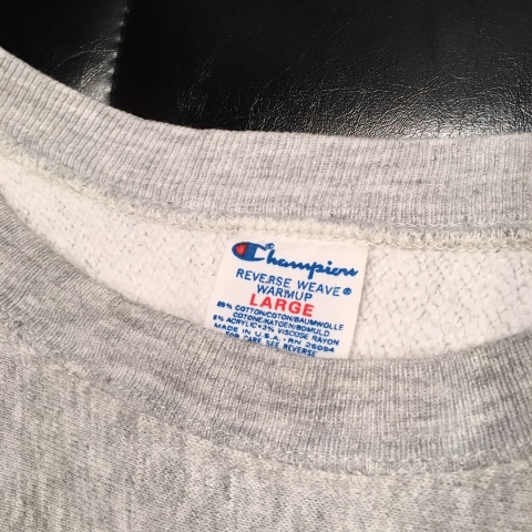 1980s \" CHAMPION trico-tag \" - REVERSE WEAVE - SOLID C/N SWEAT SHIRTS ._d0172088_19390158.jpg