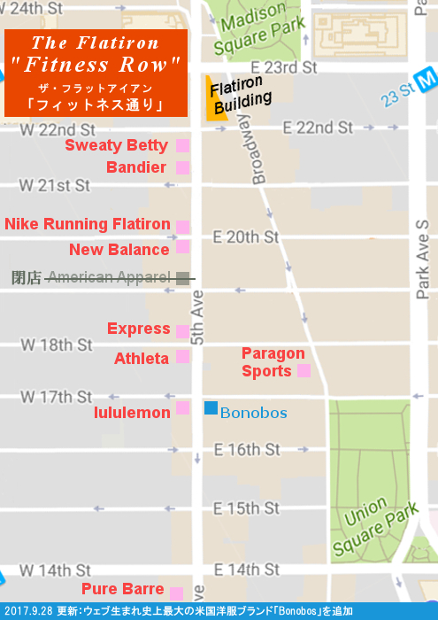 ザ・フラットアイアン『フィットネス通り』(The Flatiron ”Fitness Row\")の地図作ってみました_b0007805_3382125.jpg