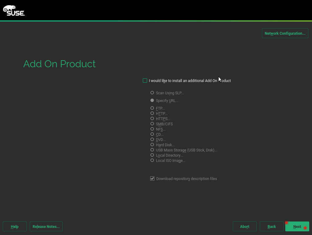 SUSE Linux Enterprise 12 SP3 (SLES12sp3) のインストール_a0056607_07141729.jpg