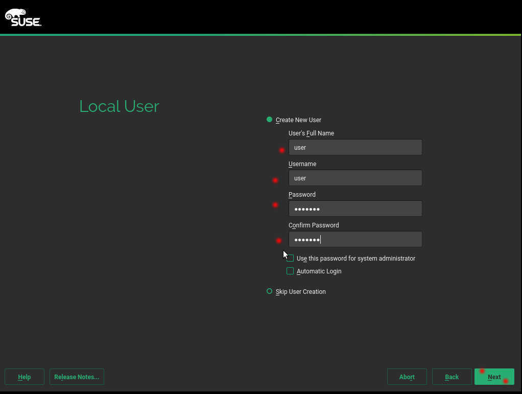 SUSE Linux Enterprise 12 SP3 (SLES12sp3) のインストール_a0056607_07191429.jpg