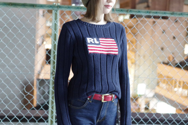 RALPH LAUREN / フラッグニット_e0196261_19524800.jpg