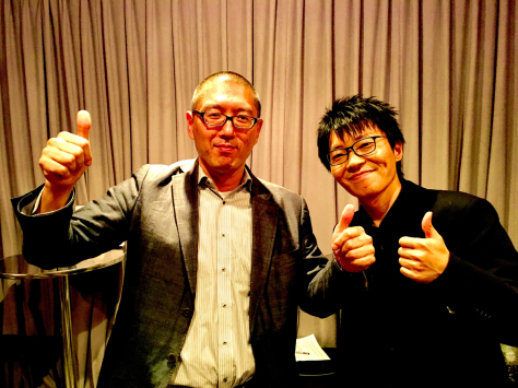 親友で歌手の、川元清史くん。赤坂でのコンサート_a0112393_17551651.jpg