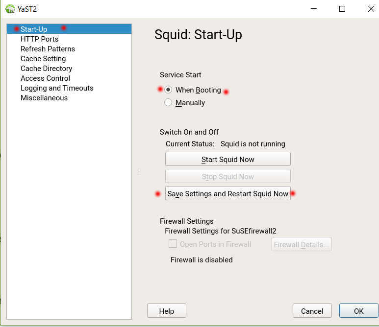SUSE Linux 12 (SLES12 sp3) で YaST から Squid3 を導入、設定_a0056607_12264319.jpg
