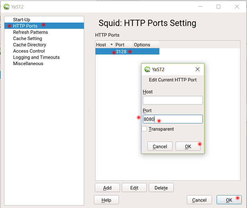SUSE Linux 12 (SLES12 sp3) で YaST から Squid3 を導入、設定_a0056607_12270217.jpg