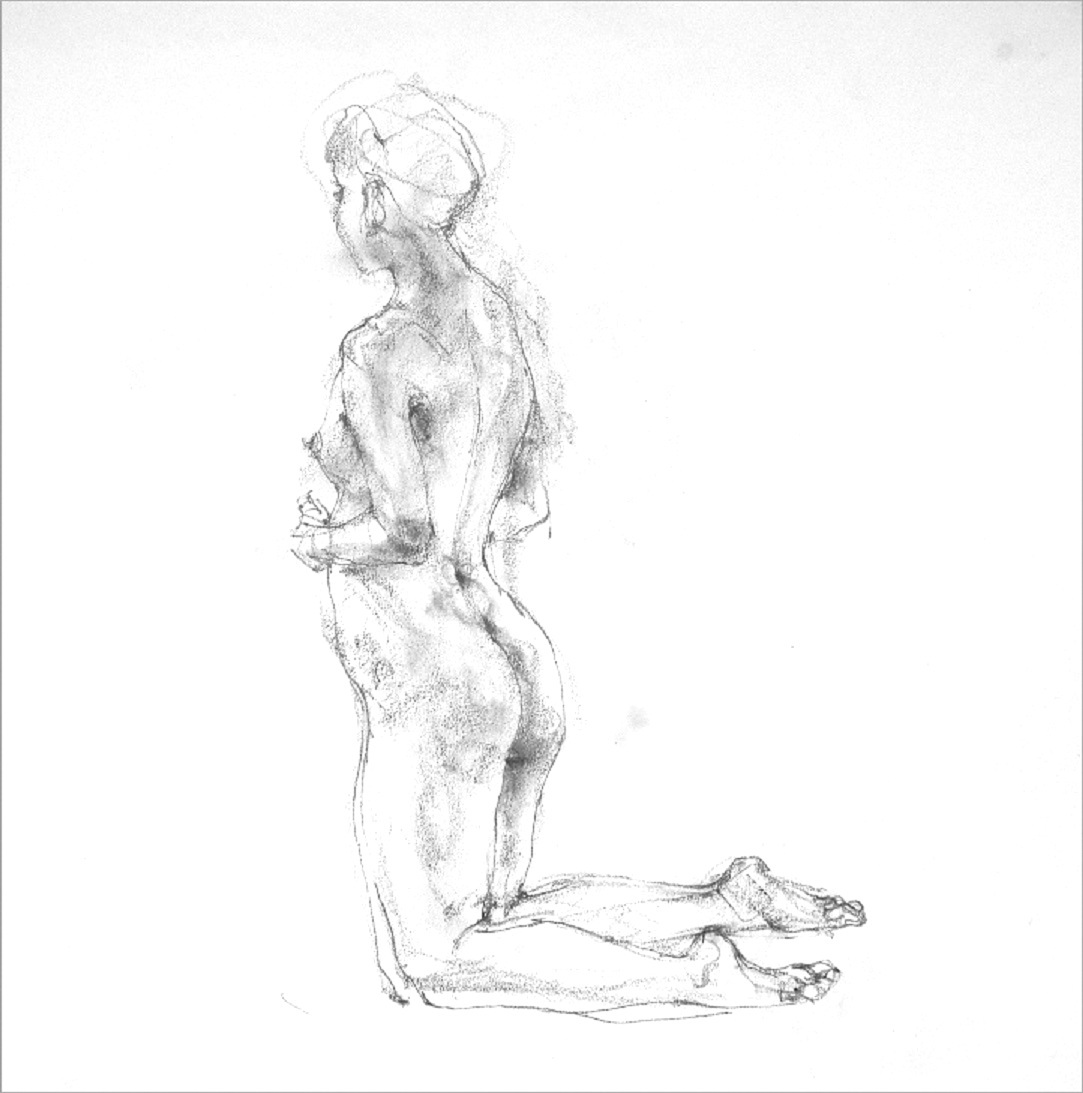 両膝をつくポーズ 同ポーズ 6枚のクロッキー Croquis 画室 游 Croquis Drawing Dessin Sketch 両膝をつくポーズ 同ポーズ 6枚のクロッキー Croquis 画室 游 Croquis Drawing Dessin Sketch