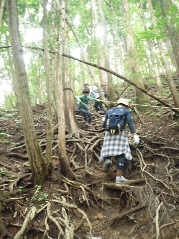 鳴虫山に孫と登ってきた_c0273271_13114473.jpg