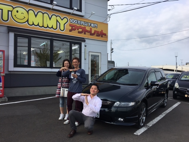 10月1日(日)☆しまブログ(゚ω゚)本日納車2台♪♪ TOMMYアウトレット(●ゝω・)ノ_b0127002_15511821.jpg