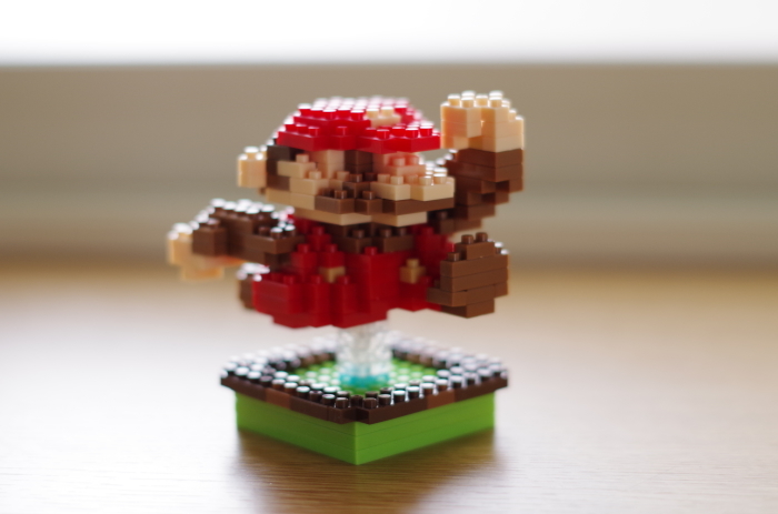 Amiiboのドットマリオをダイソーのプチブロックで作る どーもボキです Z