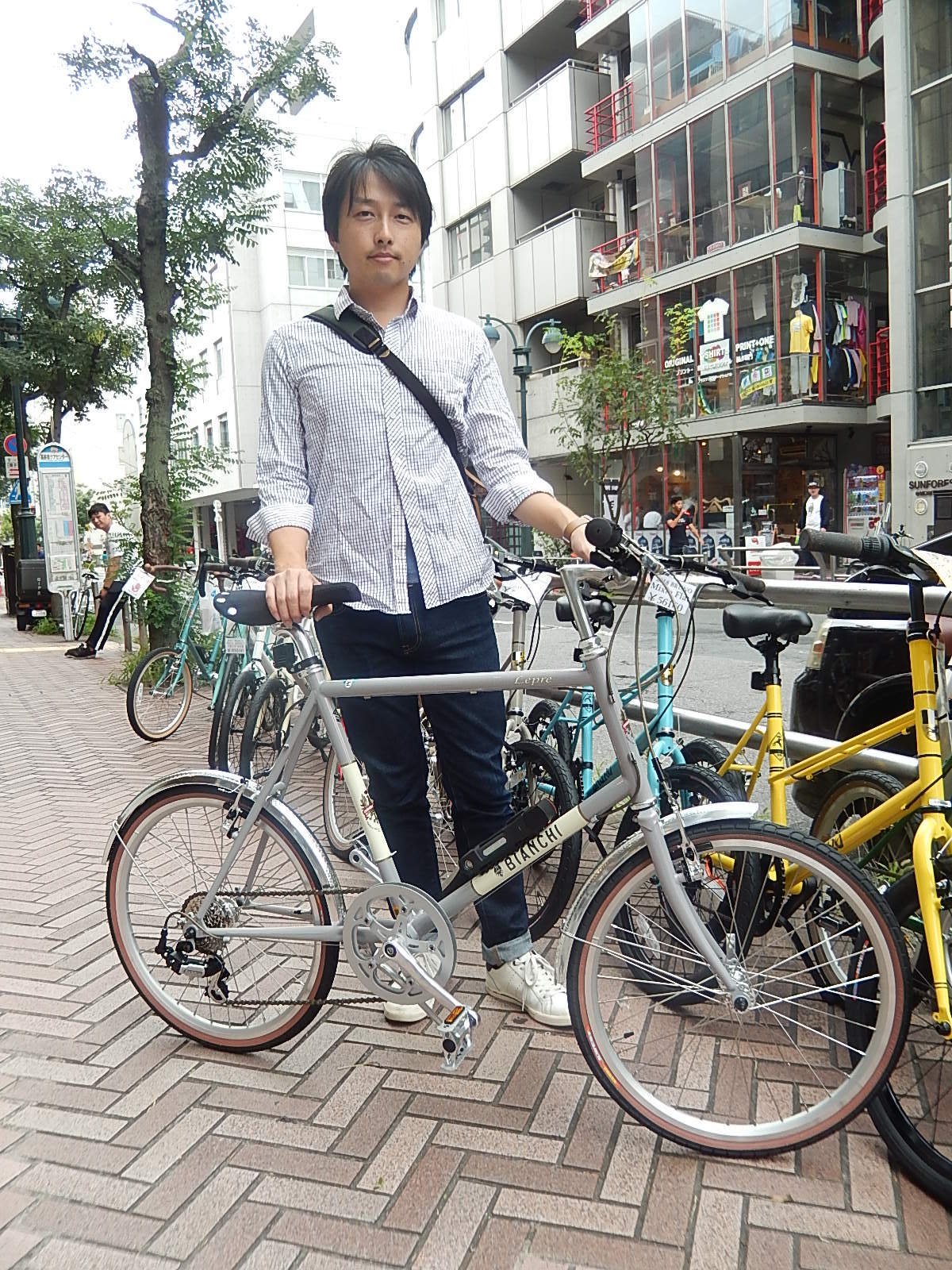 10月1日　渋谷　原宿　の自転車屋　FLAME bike前です_e0188759_18363076.jpg
