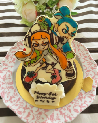 スプラトゥーンケーキ Happy Field