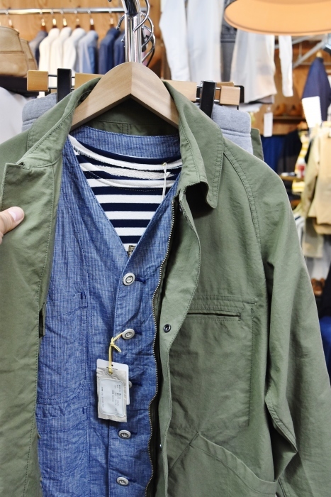 DAILY WORDROBE INDUSTRY ・・・ REVERSIBLE Military JACKET (当店別注!?)_d0152280_21281177.jpg