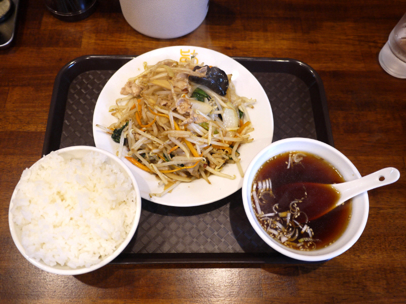 野菜炒め定食　【茅ヶ崎　のんち】_b0153224_21132918.jpg