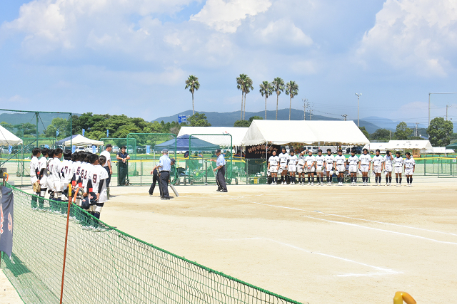 鹿児島全中 二日目 岸城VS神村学園_b0249247_21300164.jpg