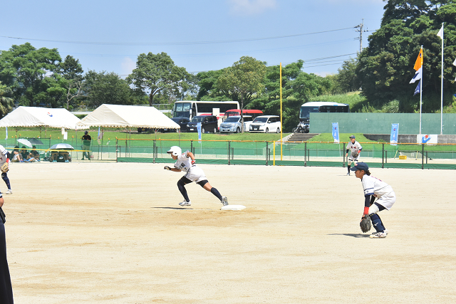 鹿児島全中 二日目 岸城VS神村学園_b0249247_21302608.jpg