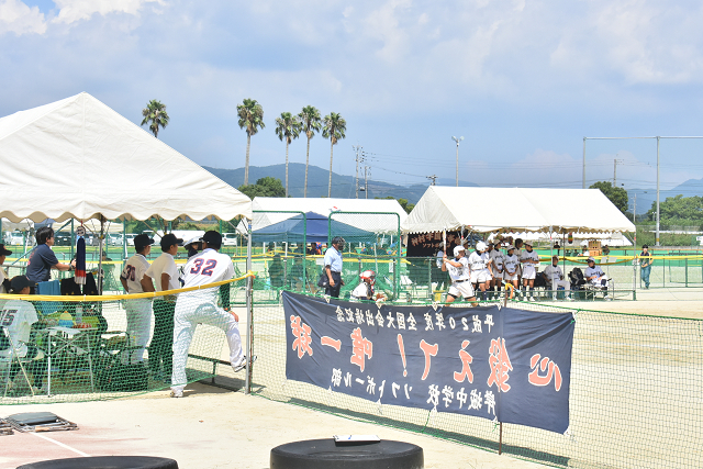 鹿児島全中 二日目 岸城VS神村学園_b0249247_21303430.jpg