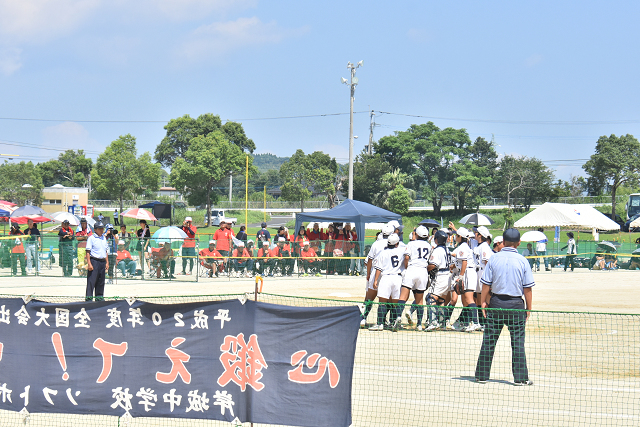 鹿児島全中 二日目 岸城VS神村学園_b0249247_21304523.jpg
