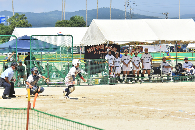 鹿児島全中 二日目 岸城VS神村学園_b0249247_21310001.jpg