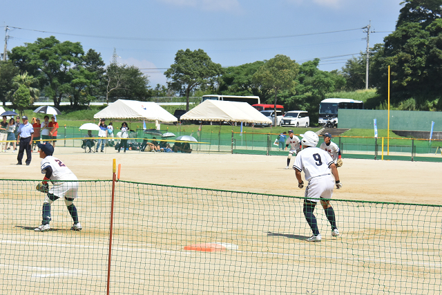 鹿児島全中 二日目 岸城VS神村学園_b0249247_21312427.jpg