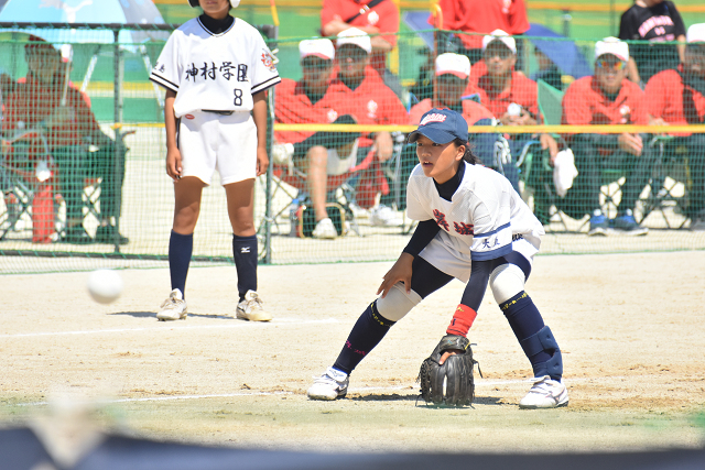 鹿児島全中 二日目 岸城VS神村学園_b0249247_21312598.jpg