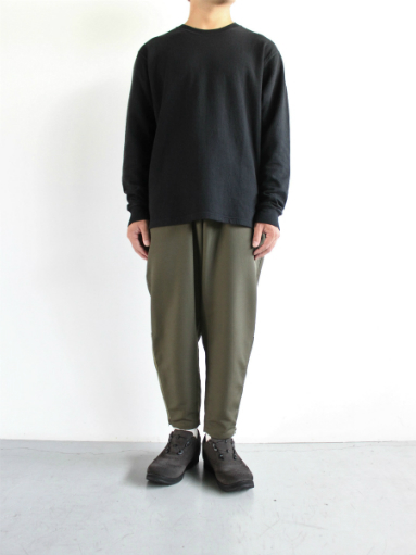 SBTRACT　DUO - SLIT CREW NECK L/S TEE _b0139281_14561137.jpg