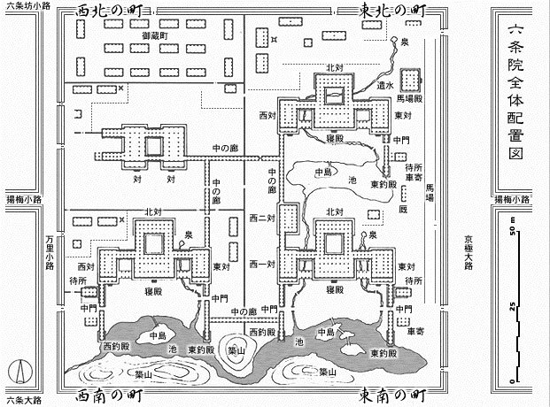 六条院 光源氏の住まい Archiscape