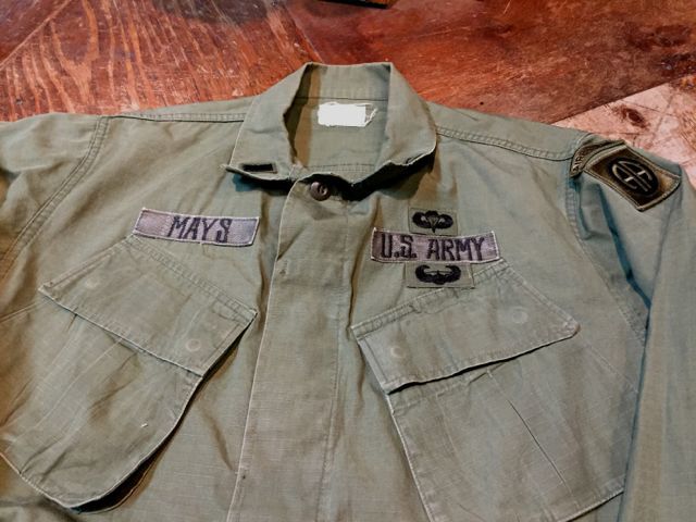 本日入荷！　７０s〜U.S ARMY ジャングルファティーグ　JKT!_c0144020_16451077.jpg