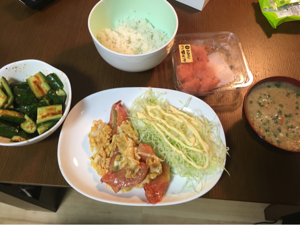 今日の晩ご飯_d0372567_19082410.jpg