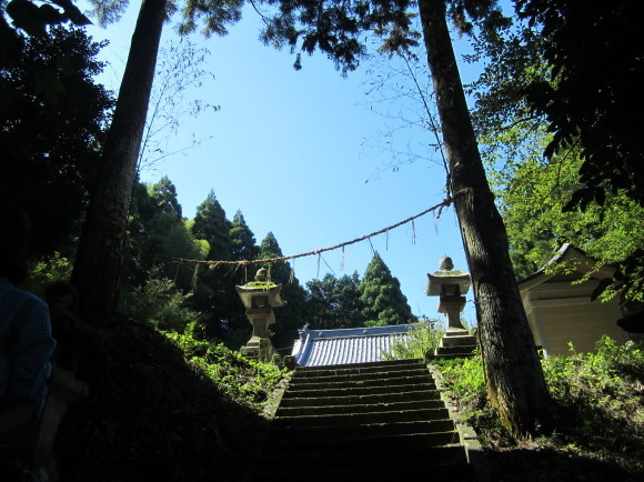 ヒキガエルが守る姥ヶ城の天満神社_a0237545_09571500.jpg