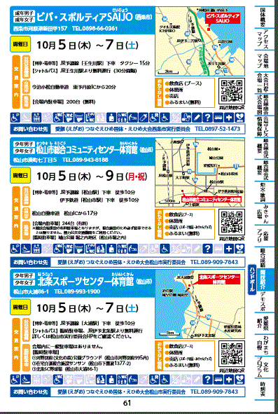 国体6日目・ハンドボール成年女子、観戦記・1回戦ビバ・スポルティアSAIJO会場…2017/10/5_f0231709_22110103.gif