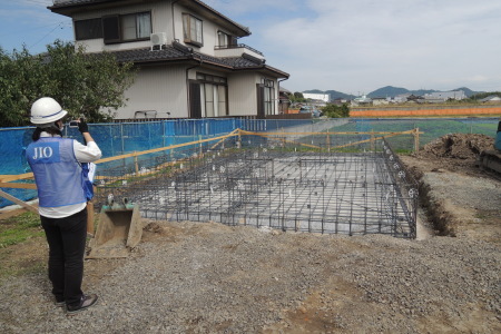 「萩島の家」配筋検査_b0179213_20213430.jpg