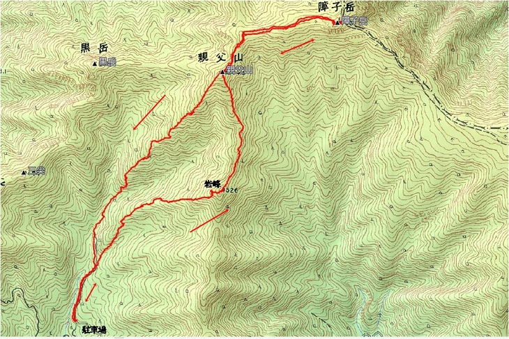 親父山～障子岳_f0193521_838982.jpg