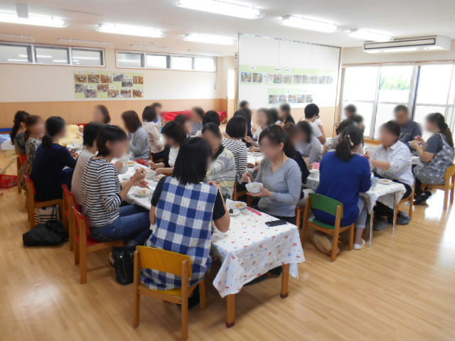 うさぎ組・りす組 給食懇談会_e0148419_10251591.jpg