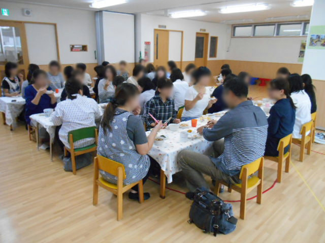 うさぎ組・りす組 給食懇談会_e0148419_10252636.jpg