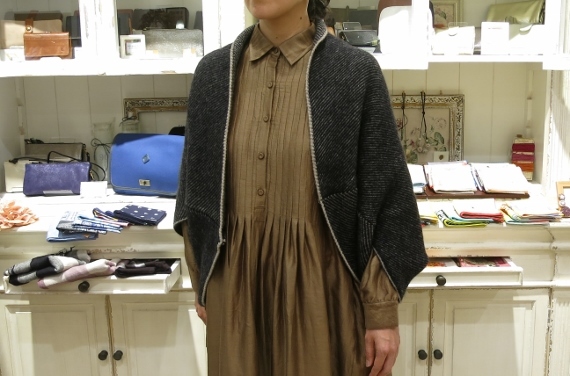 maison de soil のコットンシルクのドレスに合わせて・・・_c0227633_15130828.jpg
