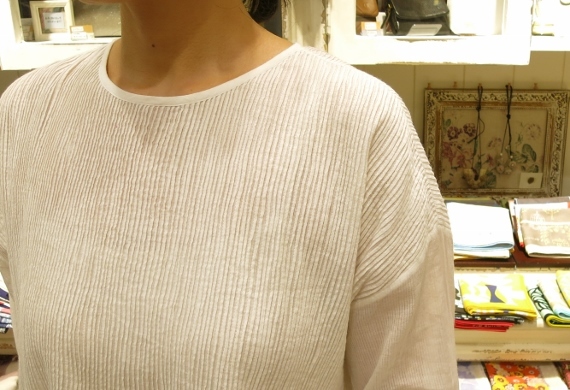 maison de soil のコットンシルクのドレスに合わせて・・・_c0227633_15165475.jpg
