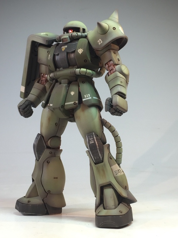 MG 1/100 MS-06J ザクⅡ リアル・フレーム再現 戦場風 No.530 MG 1/100 MS-06J ザクⅡ リアル・フレーム再現 戦場風 No.530