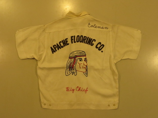 \"1940\'S VINTAGE APACHE INDIAN BOWRING SHIRT\"ってこんなこと。_c0140560_13595064.jpg