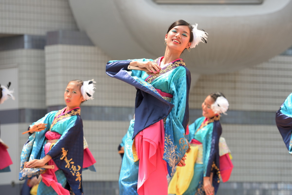 原宿表参道元氣祭スーパーよさこい2017　「真美流星乱舞群」さん　富山県_c0276323_21371734.jpg