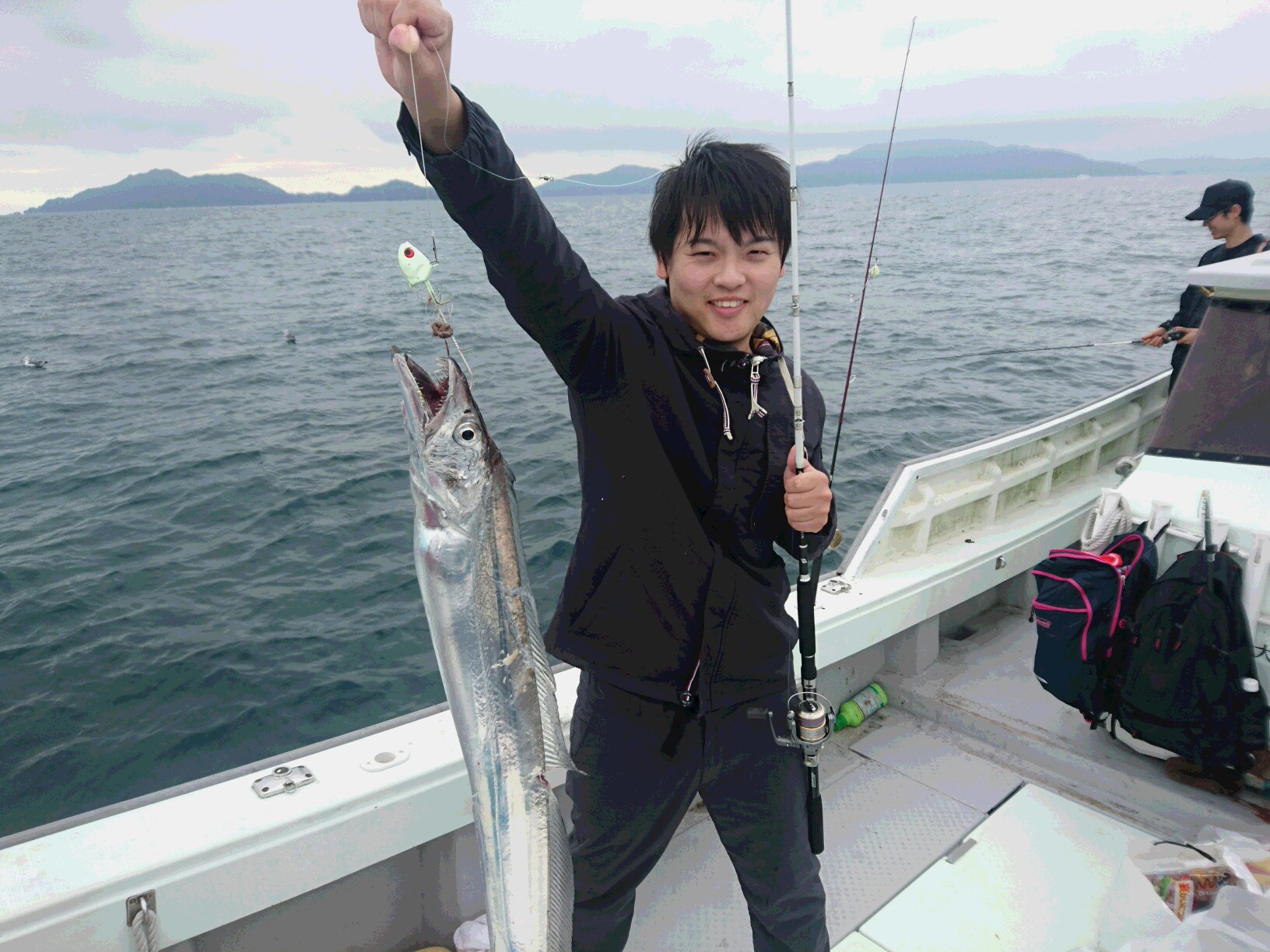 10月7日 タチウオ タイ 黒潮丸 広島 遊魚船 釣り船 お問い合わせ ０９０ ６４１１ ８８８２