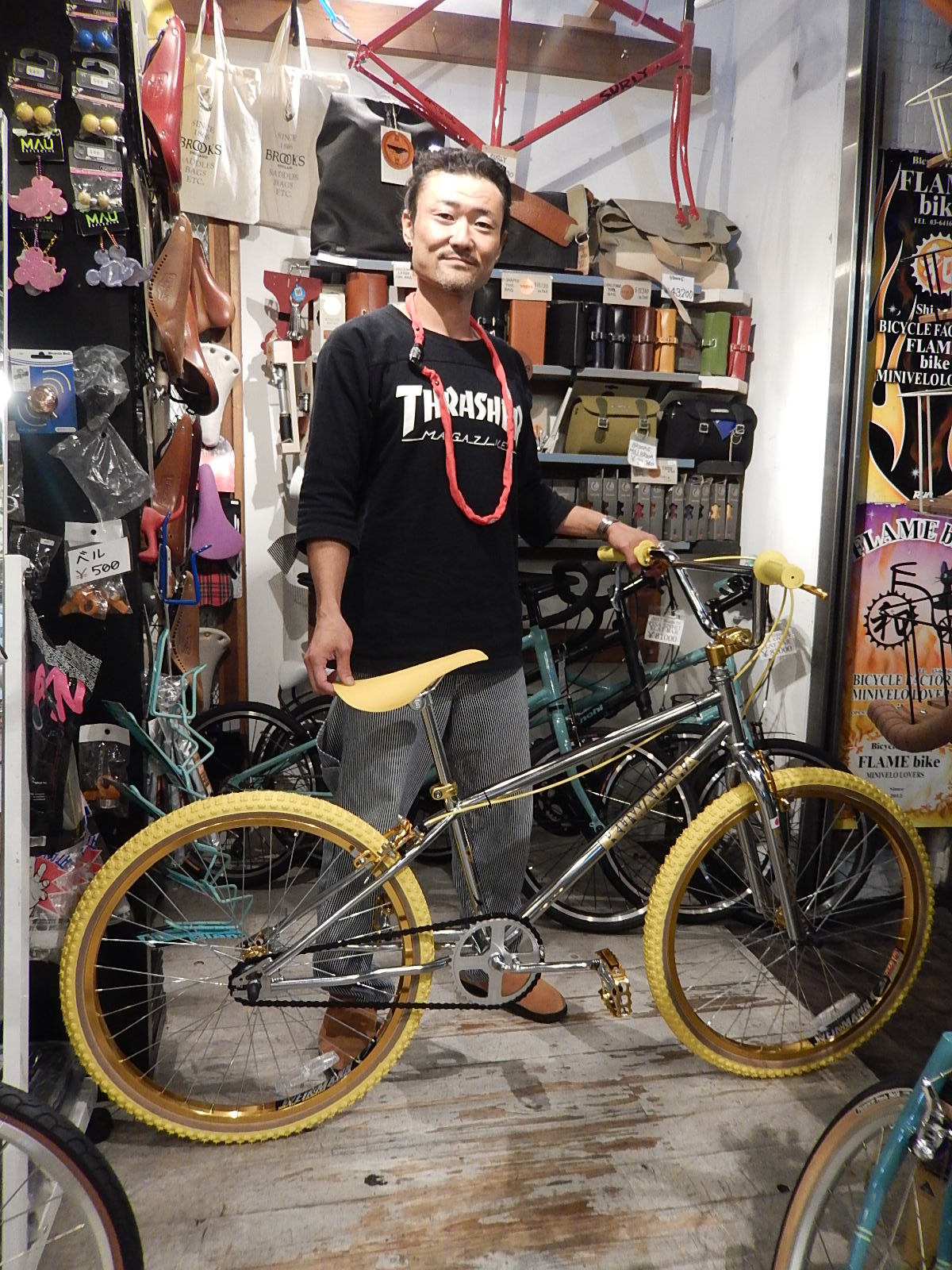 10月7日 渋谷 原宿 の自転車屋 FLAME bike前です_e0188759_18405672.jpg