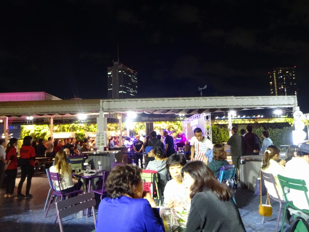 今年十三回目のビアガーデン!さすがにこれで打ち止め(笑)_d0061678_16260078.jpg
