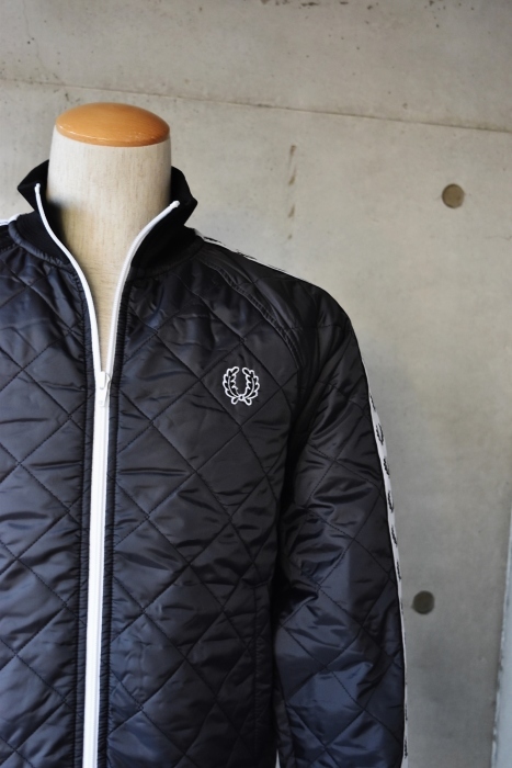 FRED PERRY × LAVENHAM 。。。コラボレート限定・QUILT TRACK JACKET！★！_d0152280_06085544.jpg