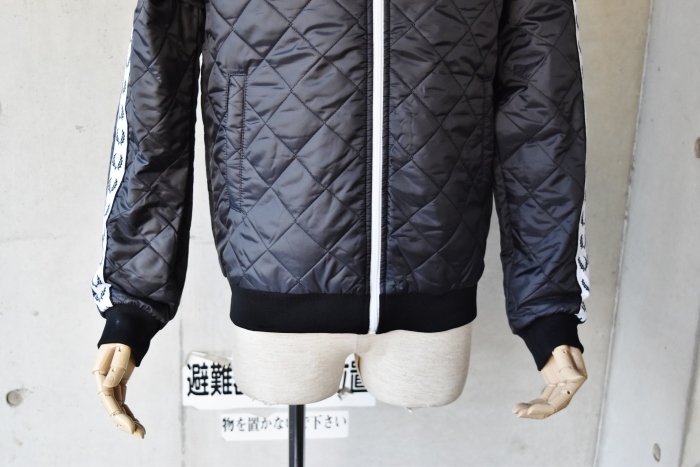 FRED PERRY × LAVENHAM 。。。コラボレート限定・QUILT TRACK JACKET！★！_d0152280_06105221.jpg