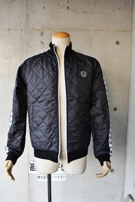 FRED PERRY × LAVENHAM 。。。コラボレート限定・QUILT TRACK JACKET！★！_d0152280_06113556.jpg